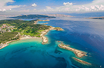 Panorama Livacina Strand, Lopar