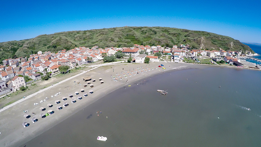 Sandstrand Spiaza, Insel Susak