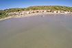 Der Sandstrand Spiaza auf der Insel Susak
