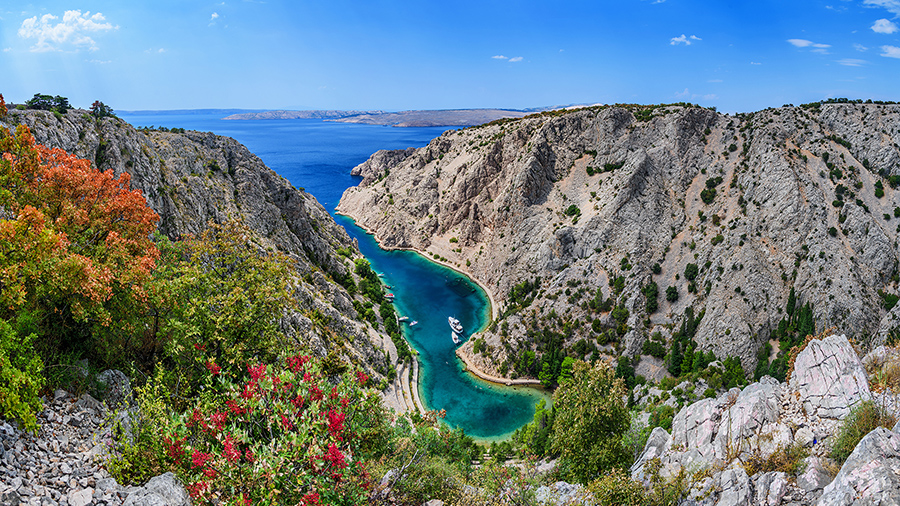 Strand Zavratnica bei Jablanac