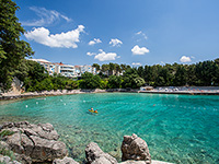 Strand Drazica in Krk