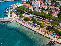 Strand Rupa in Malinska