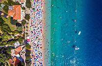 Strand Sipar von oben