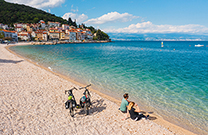 Feinkieselstrand Sipar, Mošćenička Draga