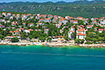 Panorama Badestrand Bribirska obala