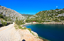 Panorama, Mala Draga Hundestrand