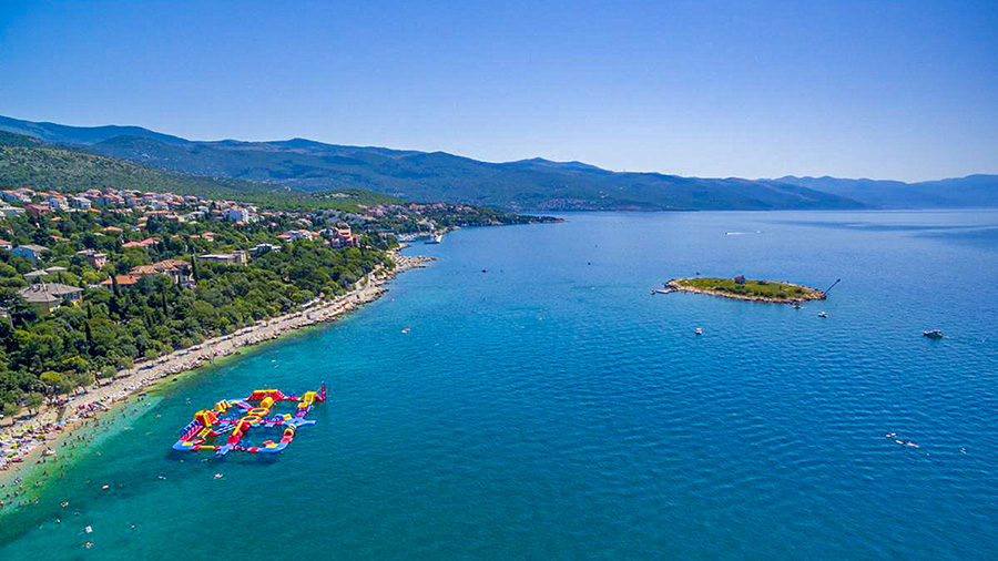 Strand Rivica, Novi Vinodolski