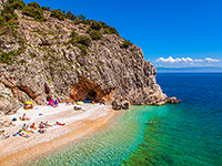 Strand Klančac (Brseč)