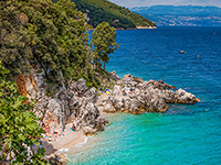 Strand Senjavac (Mošćenička Draga)