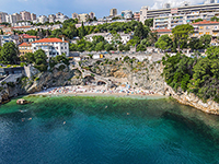 Strände in und um Rijeka