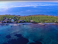 Sandstrand Insel Levan