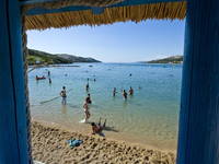 Sandstrand Planjka Trincel - Insel Pag