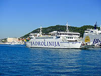 Fährverbindungen in Kroatien