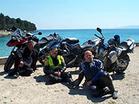 Motorradtour Kroatien