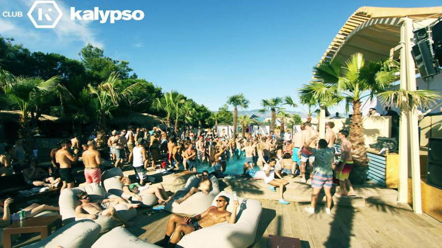 Club Kalypso in Zrce, Novalja