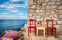 Mediterraneo Bar am Meer