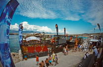 Eingangsbereich Noa Beach Club