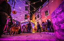 Advent in der Altstadt von Sibenik