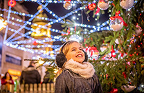Leuchtende Kinderaugen zu Weihnachten