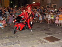 Sommerkarneval Senj - Maskiertes Motorrad Turnier