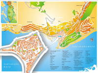 Stadtplan Senj
