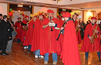 Live-Bands beim Winterkarneval