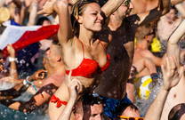 Heiße Frauen beim Springbreak Europe Kroatien 2014