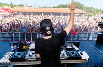 Springbreak - Blick vom Dj Pult aus