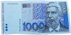 1000 Kuna Schein Vorderseite