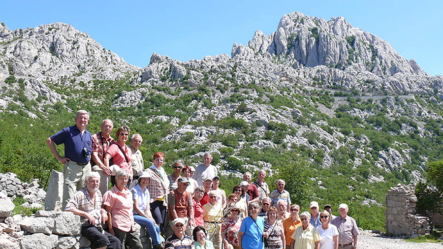 Sigfried Baumann bei seiner Rundreise