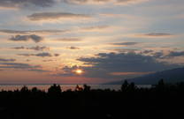 Sonnenuntergang in Kroatien