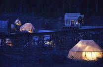 Nachtbild Roswell City - Winnetou