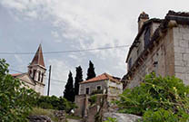 Dorf auf der Insel Brac