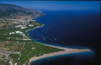 Panoramaaufnahme von Zlatni Rat