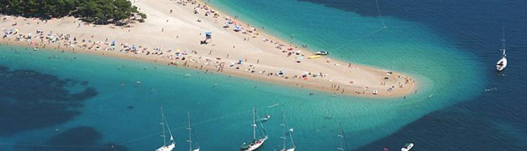 Kroatien - Mitteldalmatien - Zlatni Rat - Das Goldene Horn