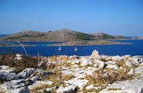 Karge Landschaft, Nationalpark Kornati
