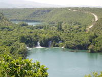 Nationalpark Krka - Brljan Wasserfall