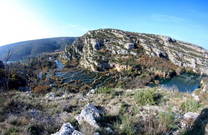 Nationalpark Krka - Lehrpfad Panorama Roski slap