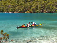 Kanufahren im Nationalpark Mljet