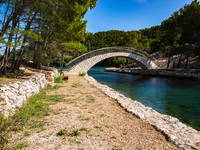 Steinbrücke Mali Most, Mljet