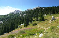 Nationalpark Nord-Velebit - Kreispfad botanischer Garten