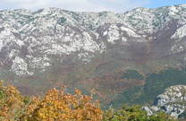 Gebirgszug, Nationalpark Paklenica