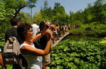 Nationalpark Plitvicer - Touristen