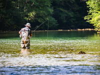 Fliegenfischen, Nationalpark Risnjak