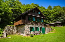 Haus im Nationalpark Risnjak, Kroatien