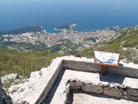 Aussichtspunkt Strbina, Naturpark Biokovo