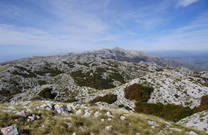 Blick auf das Gebirge, Naturpark Biokovo