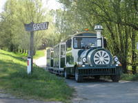 Zugfahrt im Naturpark Kopacki rit, Kroatien