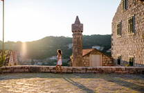 Schornsteine im Naturpark Lastovsko Otocje