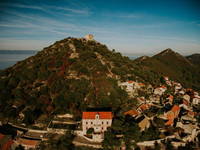 Burg Glavica, Lastovo, Kroatien